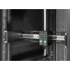 Intellinet 716345 tiefenverstellbarer 19-Zoll-DIN-Hutschienenträger, 2U