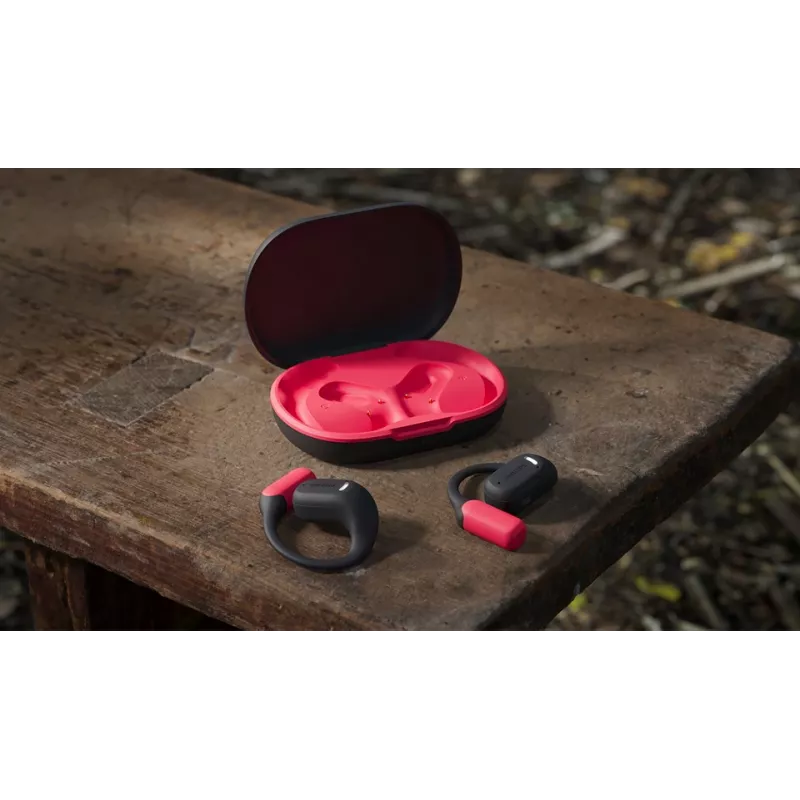Philips 6000 series TAA6709BK/00 Kopfhörer/Headset True Wireless Stereo (TWS) Ear-Hook Sport Bluetooth Schwarz, Rot