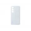 Cover Samsung Galaxy S24 Hellblau Monochromatisch Desktop-Ständer