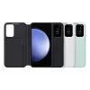 Samsung EF-ZS711CBEGWW Smart View Wallet Case für Galaxy S23 FE, Kartenfach, Schwarz
