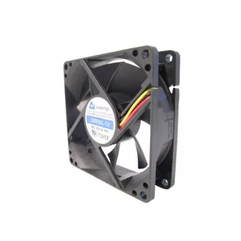 Chieftec AF-0825S Computer-Kühlsystem Computergehäuse Lüfter Schwarz
