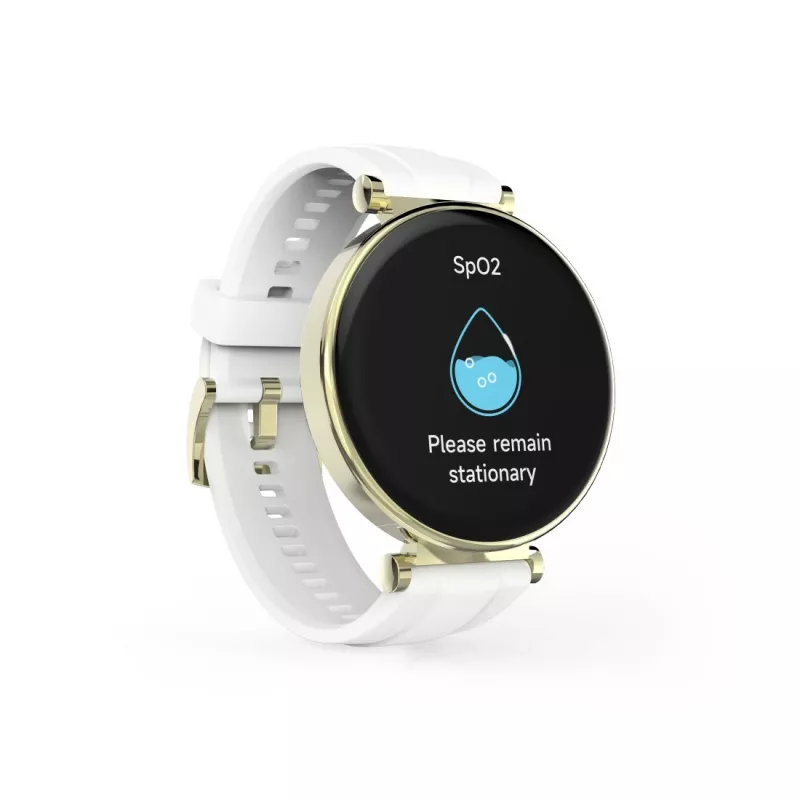 Hama 7000 Smartwatch, 1,32 Zoll AMOLED, Gold (00178622)
