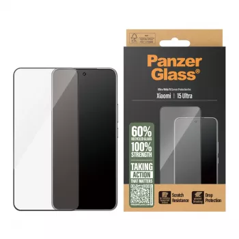 PanzerGlass Displayschutz Xiaomi 15 Ultra Ultra-Wide Fit kratzfest stoßfest