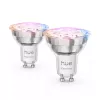 Philips Hue White and colour ambience Essential GU10 – smarter Spot – 345 lm – 4,7 W – 2er-Pack