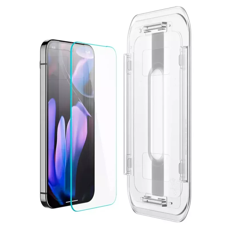 Spigen Glass Screen Protector EZ Fit GLAS.tR schlank für Google Pixel 9 / 9 Pro