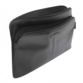 Sleeve case d bramante dbramante1928 Skagen Pro+ für MacBook Pro 14 Zoll / bis zu 14 Zoll – Schwarz, 35,6 cm, 1 Vordertasche