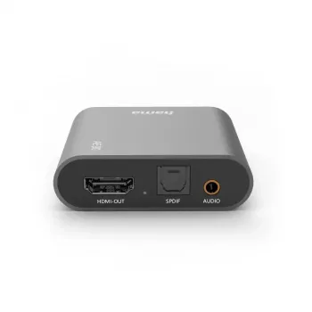Audio-Splitter Hama 00205100 Silber HDMI 3,5 mm