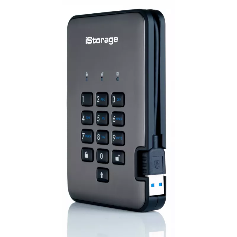 iStorage diskAshur PRO2 1 TB USB 3.2 Externe Festplatte