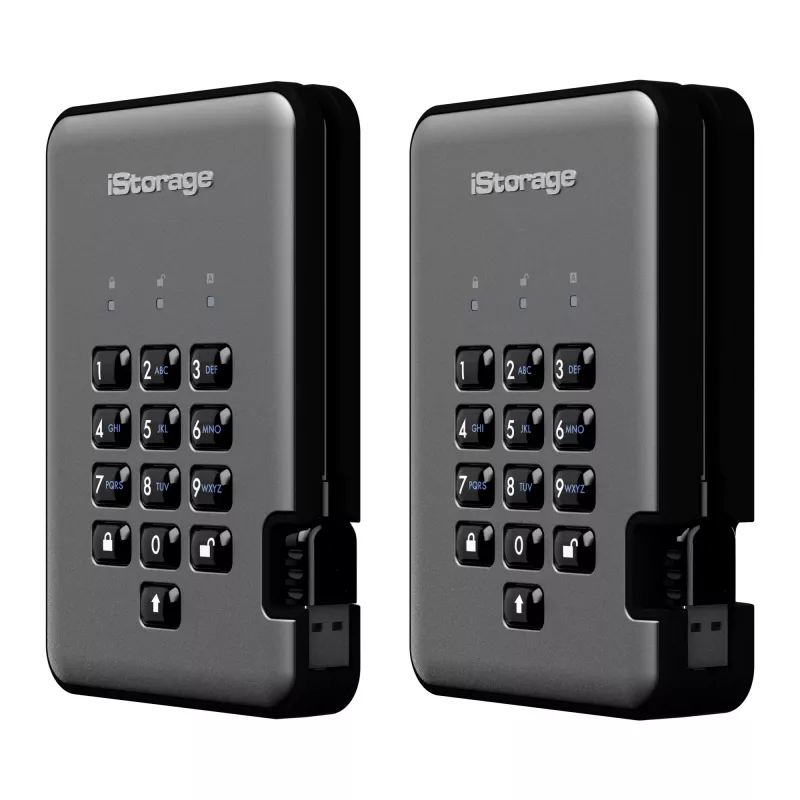 iStorage diskAshur PRO2 1 TB USB 3.2 Externe Festplatte