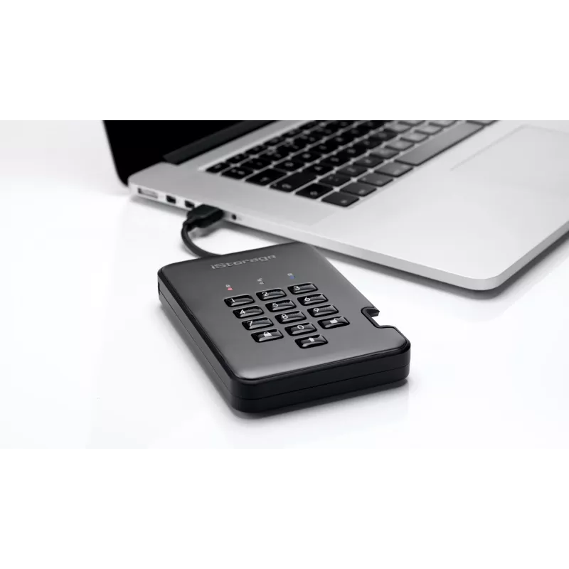 Festplatte iStorage 2 TB USB 3.2 IS-DAP2-256-2000-C-G
