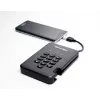 iStorage diskAshur PRO2 IS-DAP2-256-SSD-512-C-G verschlüsselte portable SSD, 512 GB, USB 3.1, AES-XTS 256-Bit, FIPS 197