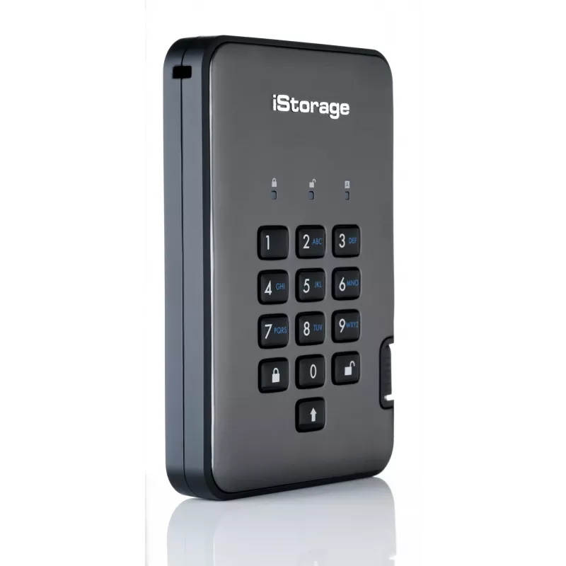 Solid-State-Laufwerk iStorage 1TB 2.5 USB 3.2 IS-DAP2-256-SSD-1000-C-G