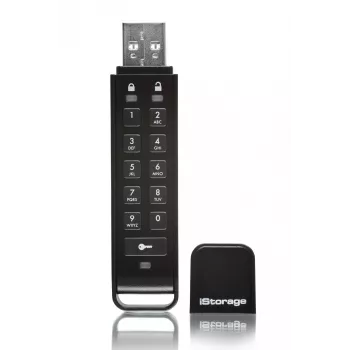iStorage datAshur Personal² 32 GB | Sicherer USB-Stick | AES-XTS 256-Bit Hardwareverschlüsselung | Betriebssystem- & plattformunabhängig | Typ A