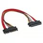 InLine SATA Data + Power Kabel SATA 6Gb/s male / female 0.50m