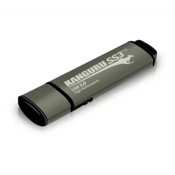 Kanguru SS3™ SuperSpeed USB3.0 512 GB | Sicherer Flash-Speicherstick | Physischer Schreibschutzschalter | Windows „Ready Boost“-kompatibel | Einfache treiberlose Einrichtung | Plug-and-Play
