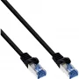 InLine Patchkabel, Cat.6A, S/FTP, PUR industriell, schwarz, 5m