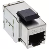 InLine RJ45 Keystone-Modul Buchse-zu-Buchse SNAP-In Cat.6A STP