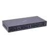InLine 57885G KVM-Switch, 2-fach, HDMI & DP, Dual-Monitor, 4K60Hz, USB-Hub, schwarz