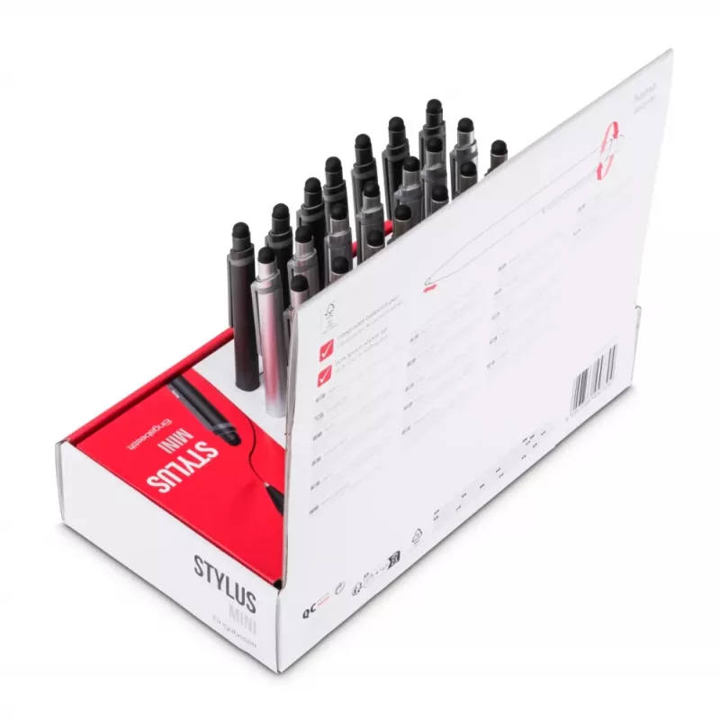 Hama Mini Stylus-Stift Anthrazit, Grau, Roségold, Silber