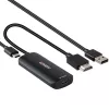 HDMI-zu-USB-Typ-C-Konverter Lindy 43423 mit USB-Stromeingang, 0,2 m Kabel, HDMI + USB-C-Anschlüsse