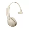 Jabra Evolve2 65 UC Mono 26599-889-898 Headset, On-Ear, konvertierbar, USB-C, Beige