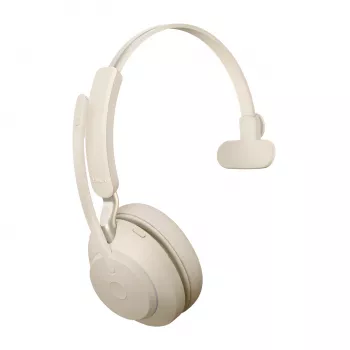 Jabra Evolve2 65 USB-C UC Ladegerät-Ständer Mono - Beige, Kabellos, Büro/Callcenter, 20 - 20000 Hz, 99,2 g, Headset, Beige