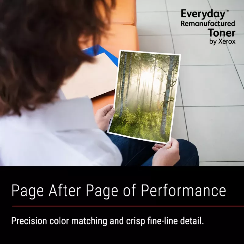 Everyday™ Schwarzer wiederaufbereiteter Toner von Xerox kompatibel mit HP 508A (CF360A), Standardkapazität