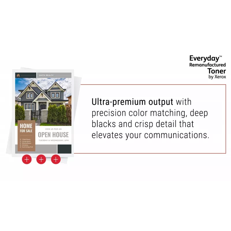 Everyday™ Schwarzer wiederaufbereiteter Toner von Xerox kompatibel mit HP 410X (CF410X), Hohe Kapazität
