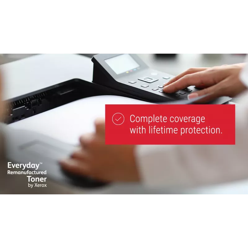 Everyday™ Schwarzer wiederaufbereiteter Toner von Xerox kompatibel mit HP 203X (CF540X), Hohe Kapazität