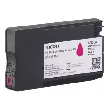 Ricoh 408519 Tintenpatrone für IJM C180F, Magenta, 1600 Seiten