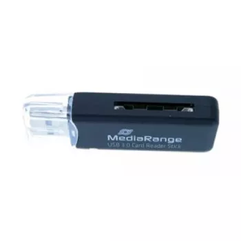 MediaRange MRCS507 USB 3.0 Speicherkartenleser Stick, Schwarz