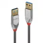 Lindy 36627 USB-Kabel USB 3.2 Gen 1 (3.1 Gen 1) 2 m USB A Grau
