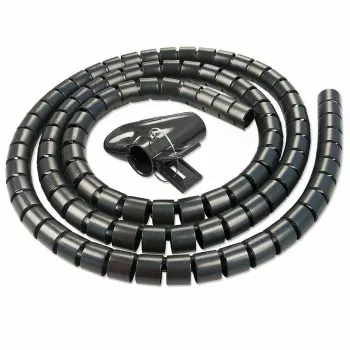 Lindy Spiralkabelbinder, 5 m, 25 mm, Schwarz