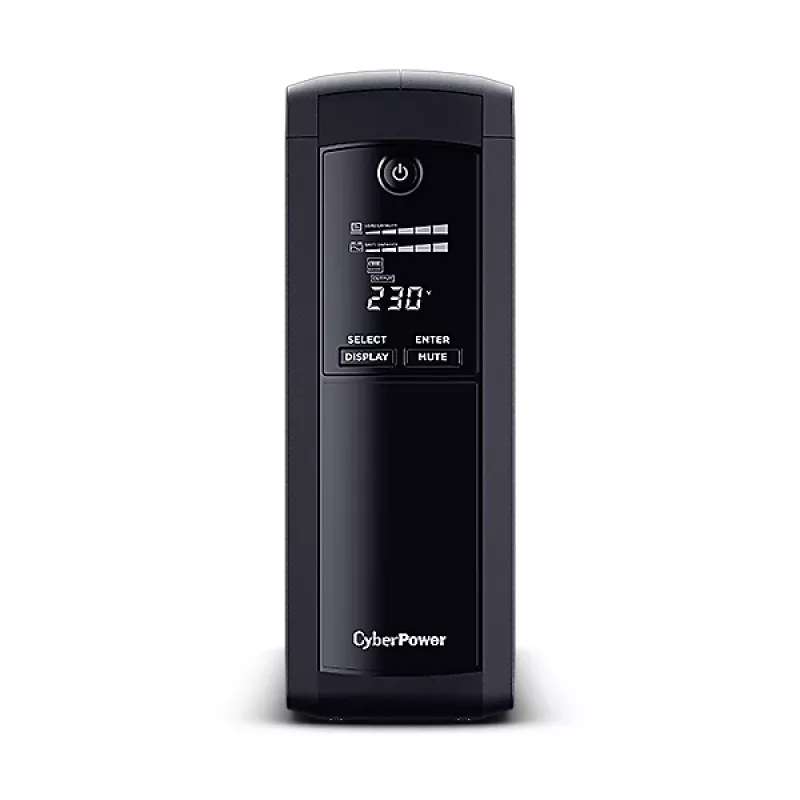 CyberPower VP1200ELCD USV (Unterbrechungsfreie Stromversorgung) Line-Interactive 1,2 kVA 720 W 5 AC-Steckdosen