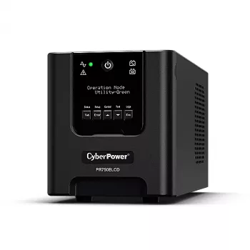 CyberPower PR750ELCDGR USV (Unterbrechungsfreie Stromversorgung) Line-Interactive 0,75 kVA 675 W 4 AC-Ausgänge