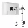 Durable SELECT Monitorhalterung 509423 für 1 Monitor, Tischhalterung, Silber