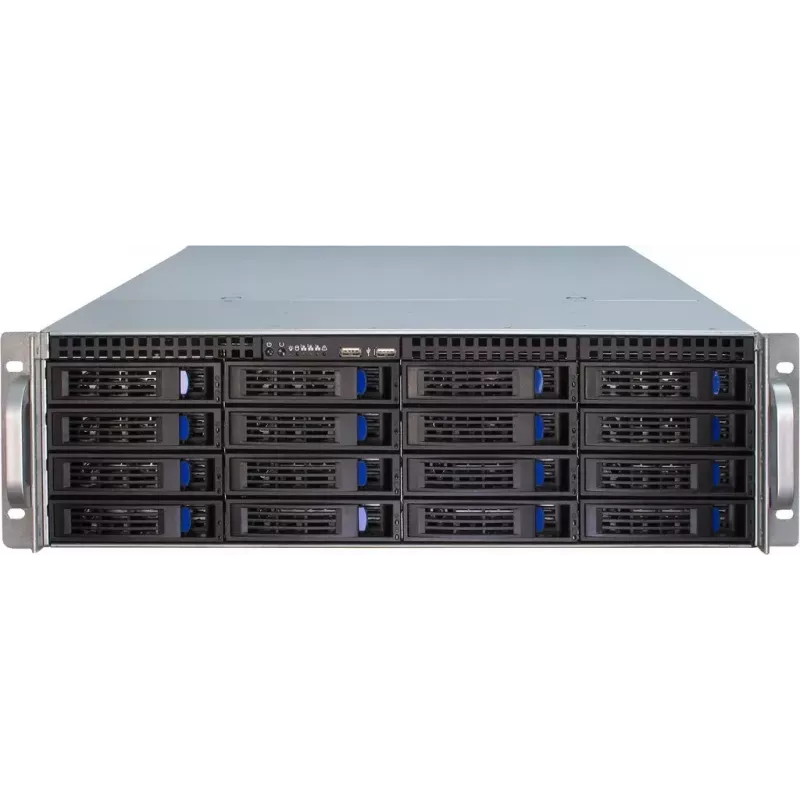Servergehäuse Inter-Tech 3U-3416 Rack Schwarz