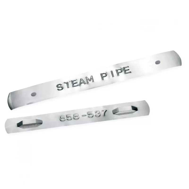 Beschriftungsband DYMO 12 mm nicht haftend Edelstahlband
