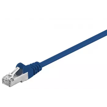 Netzwerkkabel Goobay 68053 Blau 0,5m Cat5e SF/UTP