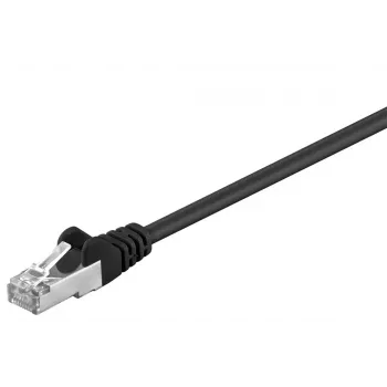 Goobay 68675 CAT 5e Patchkabel, SF/UTP, CCA, Black, 7,5 m