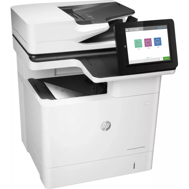 HP LaserJet Enterprise MFP M635h, Laser, Monodruck, 1200 x 1200 DPI, Monokopieren, A4, Schwarz, Weiß
