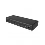 ICY BOX IB-DK7401-CU31 17-in-1 USB-C Dockingstation, 6 Videoausgänge, 8K, DisplayLink, USB 3.2 Gen 2, 140 W PD 3.1, 2,5 GbE, SD/microSD, schwarz