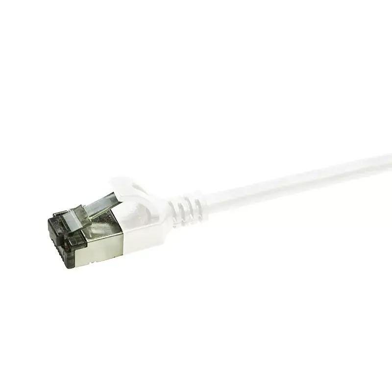 Netzwerkkabel LogiLink Ultraflex SlimLine RJ-45 Cat6a 1 m Weiß