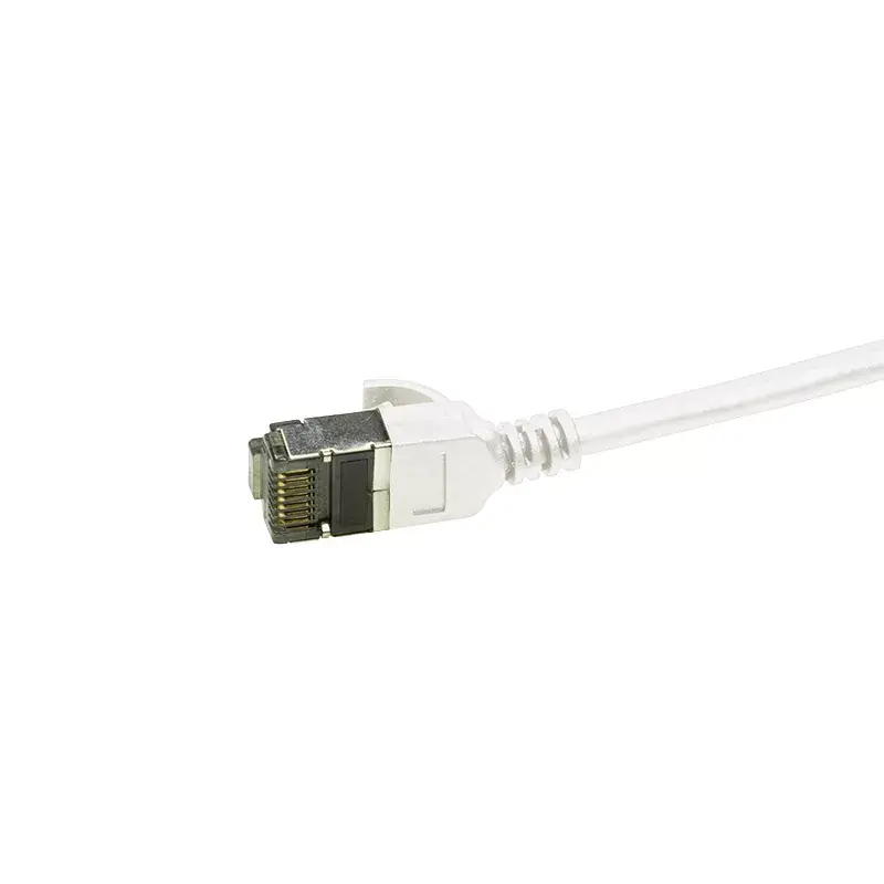 Netzwerkkabel LogiLink Ultraflex SlimLine RJ-45 Cat6a 1 m Weiß