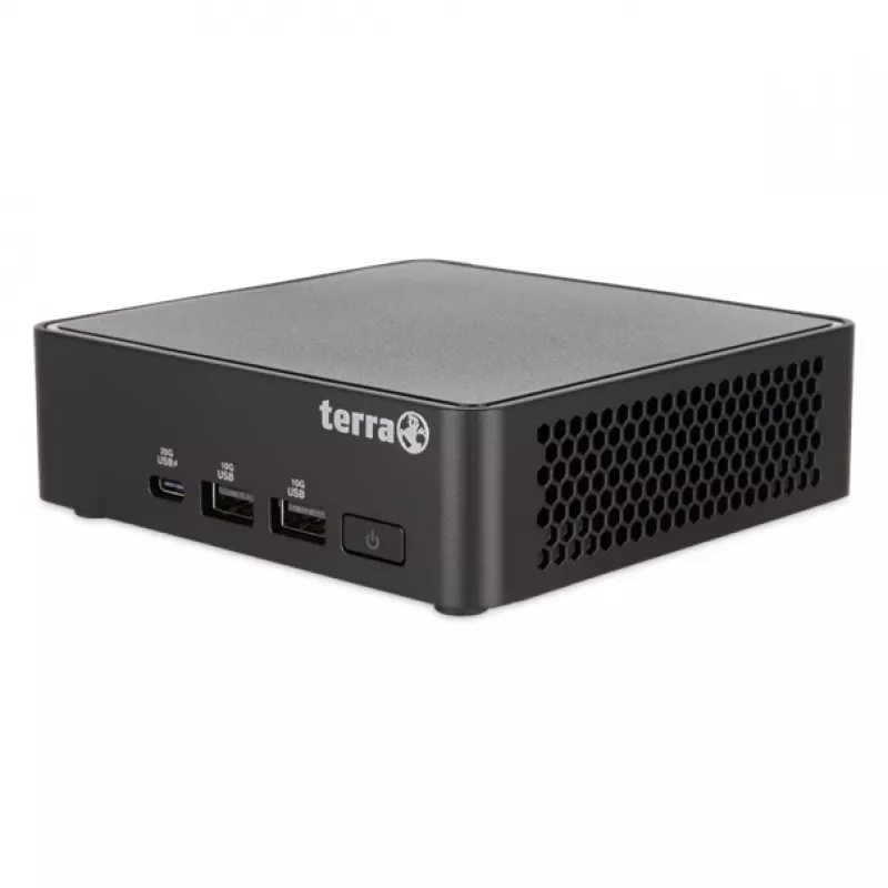 TERRA Micro 6000 SILENT GREENLINE Intel Core 5 210H 16 GB DDR5-SDRAM 500 GB SSD Windows 11 Pro Micro-PC Mini-PC Schwarz