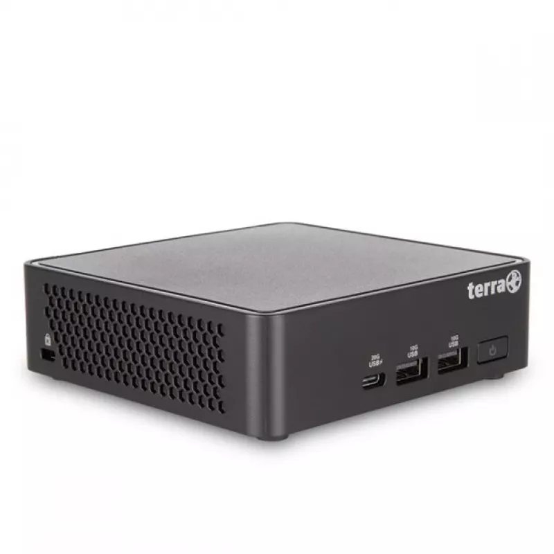 TERRA Micro 6000 SILENT GREENLINE Intel Core 5 210H 16 GB DDR5-SDRAM 500 GB SSD Windows 11 Pro Micro-PC Mini-PC Schwarz