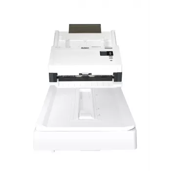 Avision ADF-Scanner AD345GFWN — A4, 1200 x 1200 DPI, CIS, 100-Blatt-ADF, Duplex, Weiß