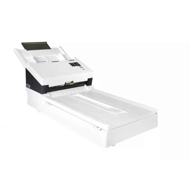 Avision ADF-Scanner AD345GFWN — A4, 1200 x 1200 DPI, CIS, 100-Blatt-ADF, Duplex, Weiß