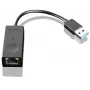 Lenovo ThinkPad USB 3.0 Ethernet-Adapter, RJ-45-Anschluss in voller Größe mit Status-LEDs (03X6840 / 4X90E51405)