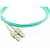 BlueOptics 055702K512000015M-BO Duplex LWL-Patchkabel, LC/UPC auf SC/UPC, OM3 50/125 µm, 15 m, Beige